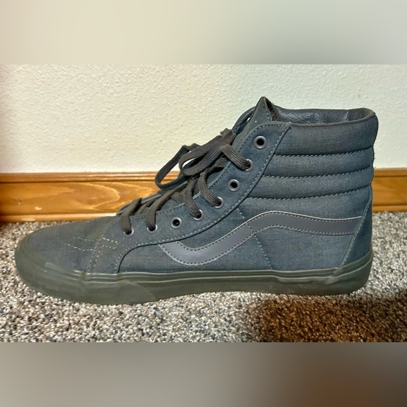 Vans - high top - gray - size 12 - Picture 5 of 6